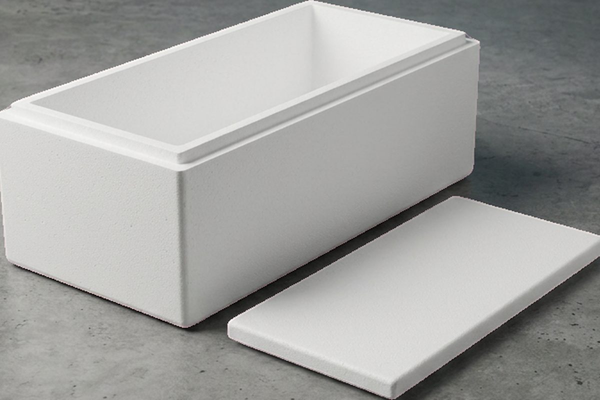 Caja térmica de persiana en EPS