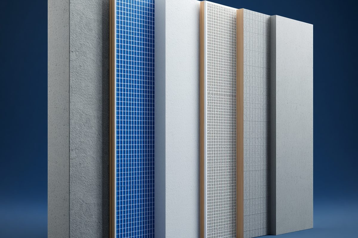 Sistema EIFS completo: capas del sistema de fachada